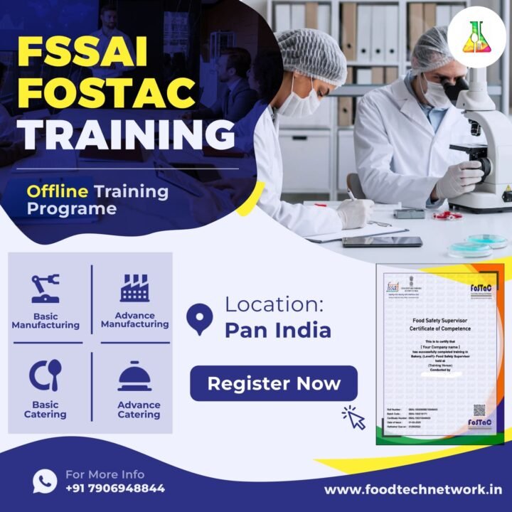 FSSAI FOSTAC TRAINING