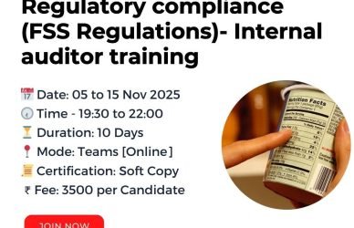 Regulatory Compliance Internal Auditor